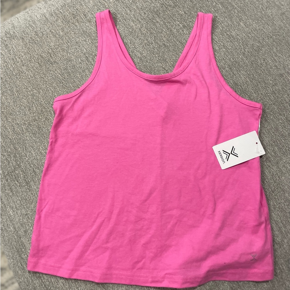NWT Xersion | Girls Pink Quick-Dri Tank Top | M 10/12